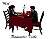 Romantic Table Couple