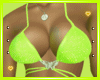 Lime Butterfly Bikini