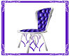Purple Garter Chair