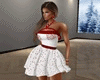 White Red Dress