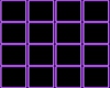 Neon Wall Divider Purple