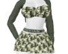 CD Olive Skirt Set 2