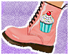 Cupcake Boots - Pink