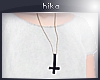 >3* cross necklace