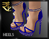 [R] Bollywood Blue Heels