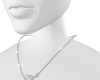 (DF)SilverHeart Necklace