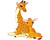 Mama & Baby Giraffe
