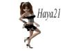 Haya21 Blk/Wht