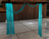 Teal Drapes