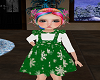 Kids Green Snowflake