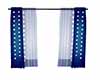 Stitch Blue Curtains