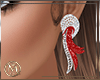ℳ▸Iness Earrings Red
