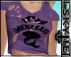 Mermaid Top (purple