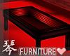 琴 Neon PVC Red Table