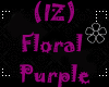 (IZ) Floral Purple