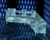 HM ICE BLUE COUCH