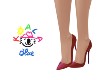 KB Candy Apple Red Pumps