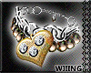 [W] GoldHeart Bracelet L