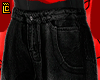 pants black baggy