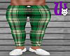 Plaid Pants green