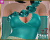 cK Ariel Gown Glitter Te