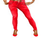 Apple Red Skinny Jeans
