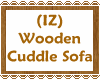 (IZ) Wooden Cuddle Sofa