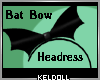 k! Bat Bow Headress ~