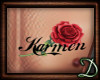 [D] Karmen Tattoo w rose