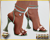 SDl Chain Heels .Khaki