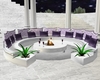 Greek Purple Sofa
