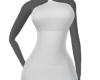 MI White Elegant Dress