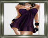 ! Dress Purple Silk.