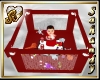 "S"APR RED KITTY PLAYPEN