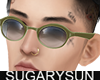// ALPHA GLASSES GREEN