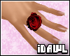 iD| Red Rose Ring