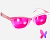 Pink glow sunglasses