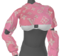 Pink LV Hoodie And Bra