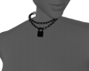 Black Padlock Necklace