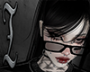 𝔗 nerd glasses black