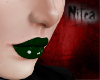 N | Green jello lips