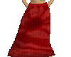 Red Flower Long Skirt