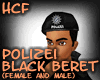 HCF Polizei Beret Black