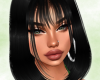 Jena Black + bangs