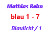 Mathias Reim /Blaulicht