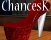 Red Shoe Chair