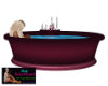 {sy}Burgandy Tub