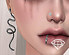 Snake Earrings Dark