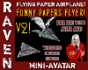 FUNNY PAPER AIRPLANE V2!