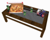 Coffee table pizza